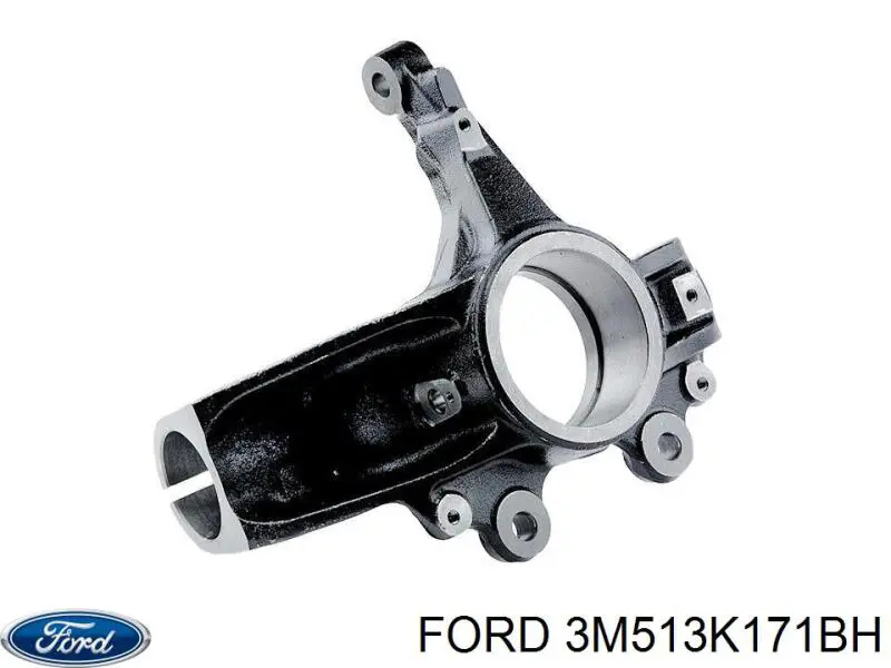 Цапфа поворотна ліва Ford 3M513K171BH ціна, від 38.81 USD