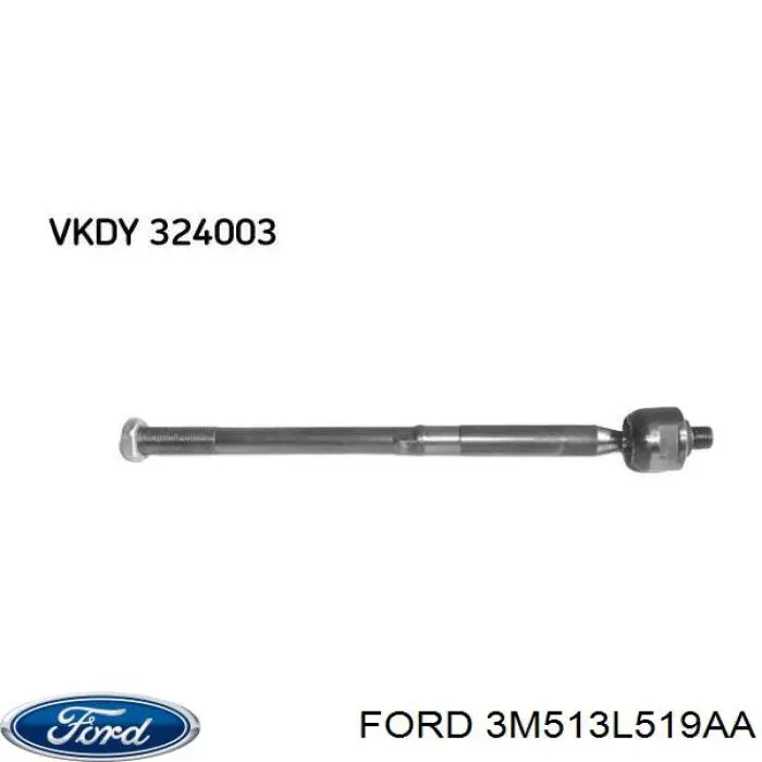 Тяга рульова поперечна Ford 3M513L519AA ціна, від 11.33 USD