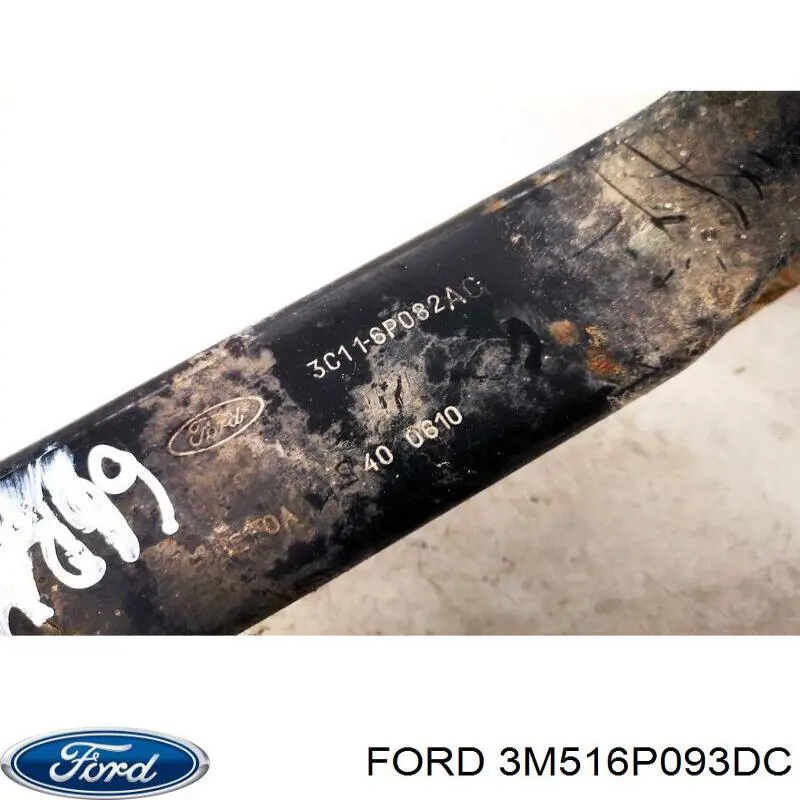 Подушка (опора) двигуна, ліва задня 3M516P093DC Ford