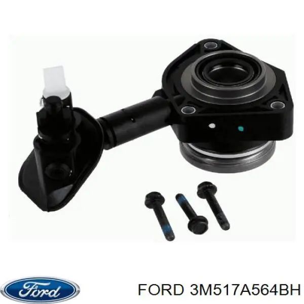 Купити 3M517A564BH Ford Робочий циліндр зчеплення в зборі з витискним підшипником