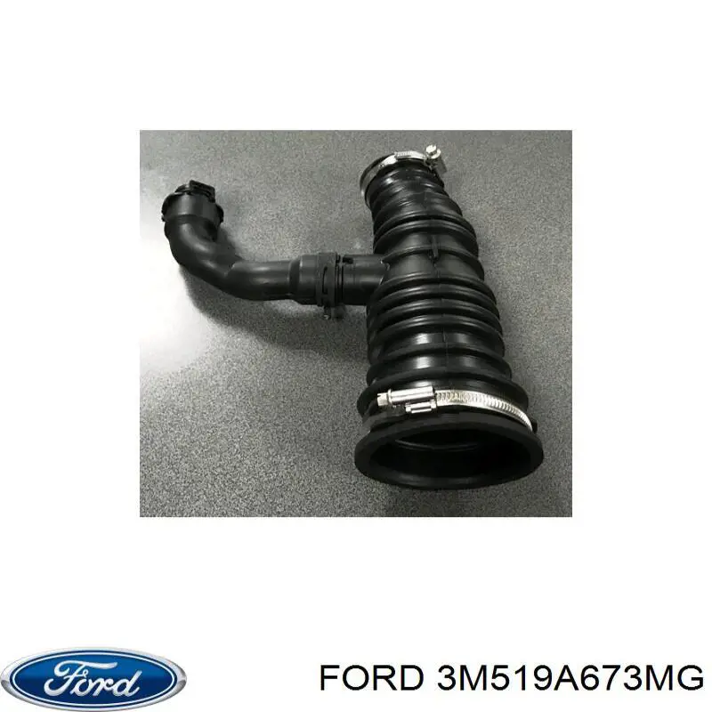 Купити 3M519A673MG Ford Патрубок повітряний, вихід повітряного фільтра