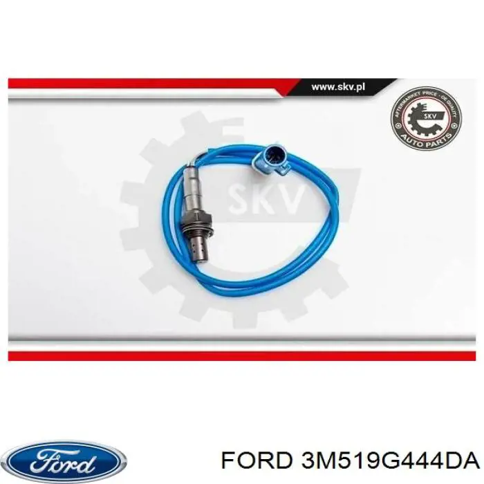 Лямбдазонд, датчик кисню до каталізатора Ford 3M519G444DA ціна, від 62.05 USD