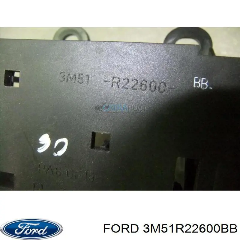 Ручка передньої двері внутрішня права Ford 3M51R22600BB
