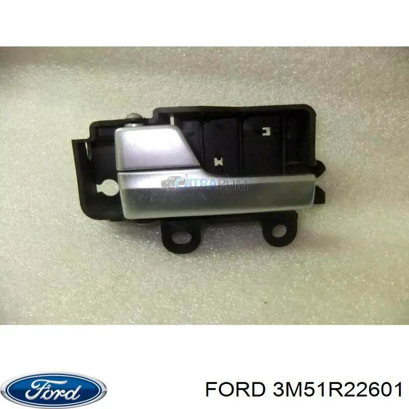 Ручка передньої двері внутрішня ліва Ford 3M51R22601 ціна, від 5.07 USD