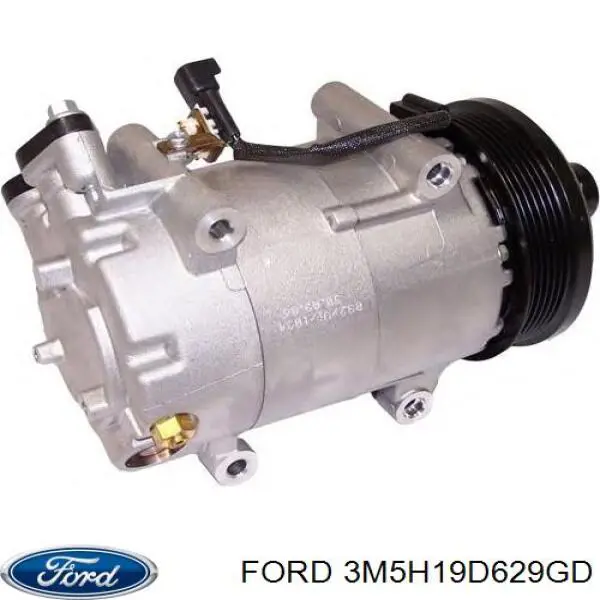 Купити 3M5H19D629GD Ford Компресор кліматичної установки