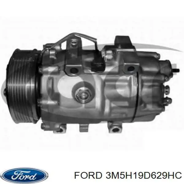 Компресор кондиціонера 3M5H19D629HC Ford