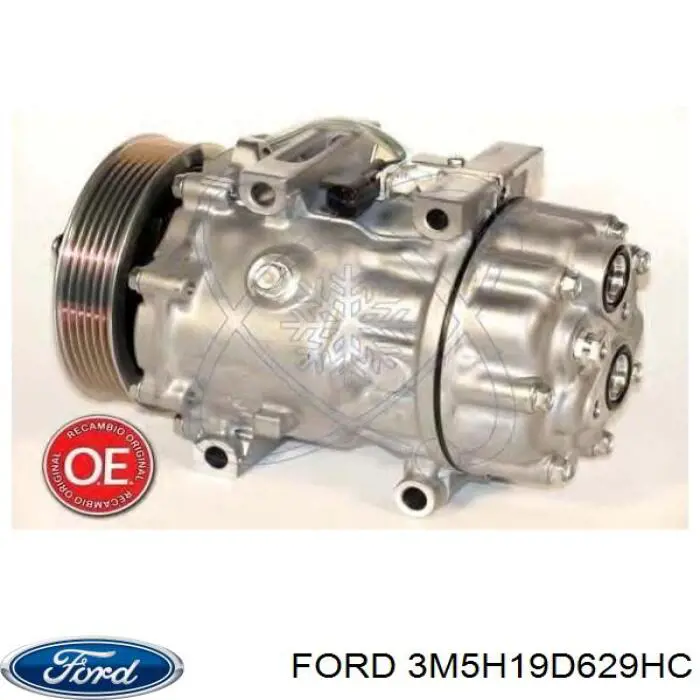 Купити 3M5H19D629HC Ford Компресор кліматичної установки