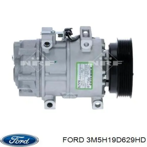 Купити 3M5H19D629HD Ford Компресор кліматичної установки