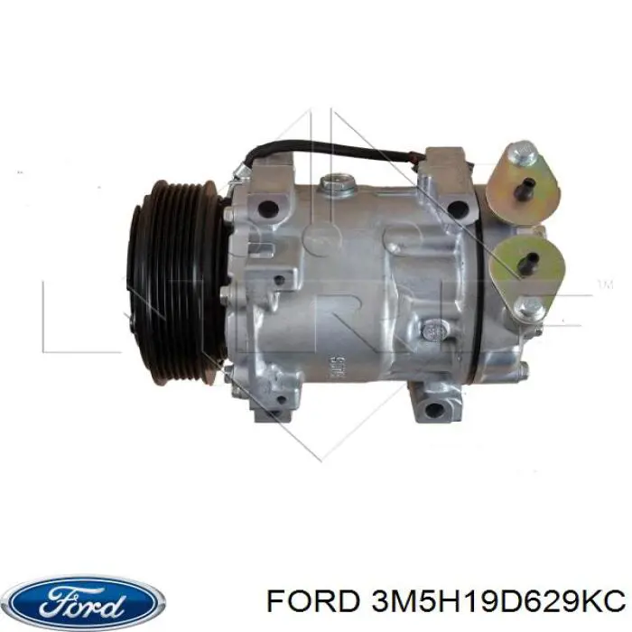 Компресор кондиціонера 3M5H19D629KC Ford