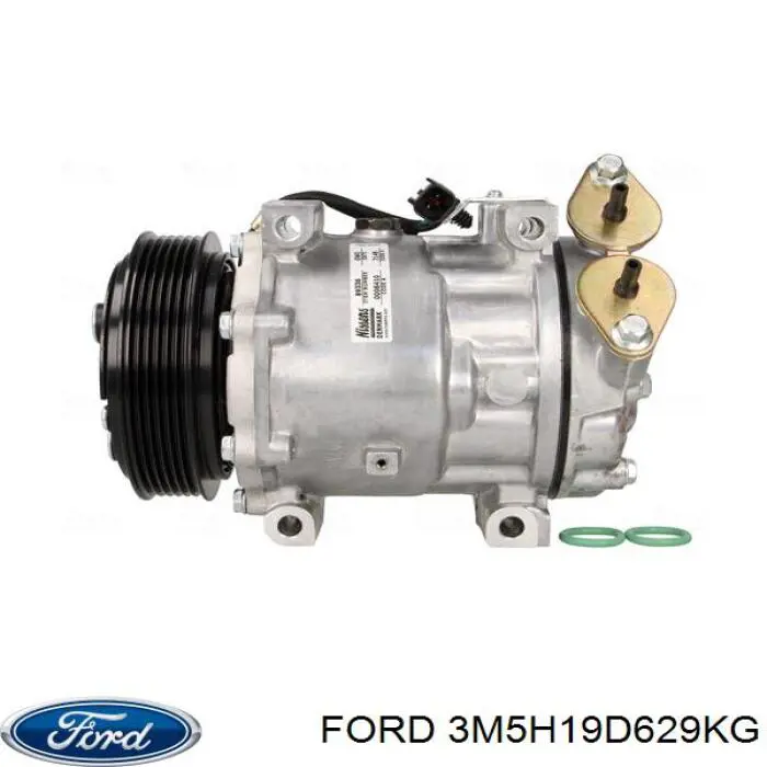 Компресор кондиціонера 3M5H19D629KG Ford