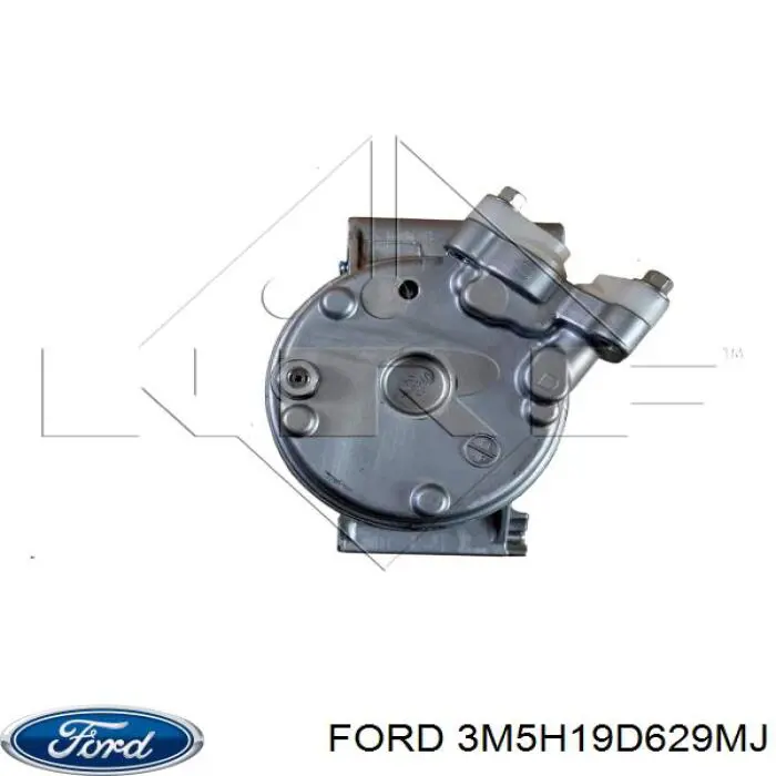 Компресор кондиціонера 3M5H19D629MJ Ford