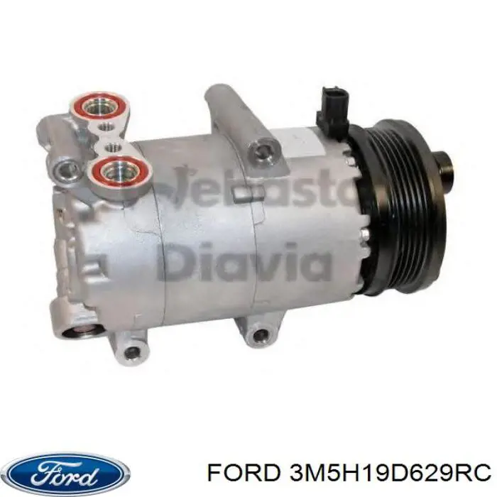 Компресор системи кондиціювання Ford 3M5H19D629RC ціна, від 115.69 USD
