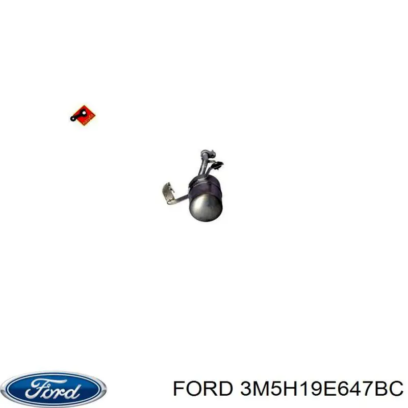 Ресивер-осушувач кондиціонера Mahle Original AD279000P ціна, від 46.60 USD