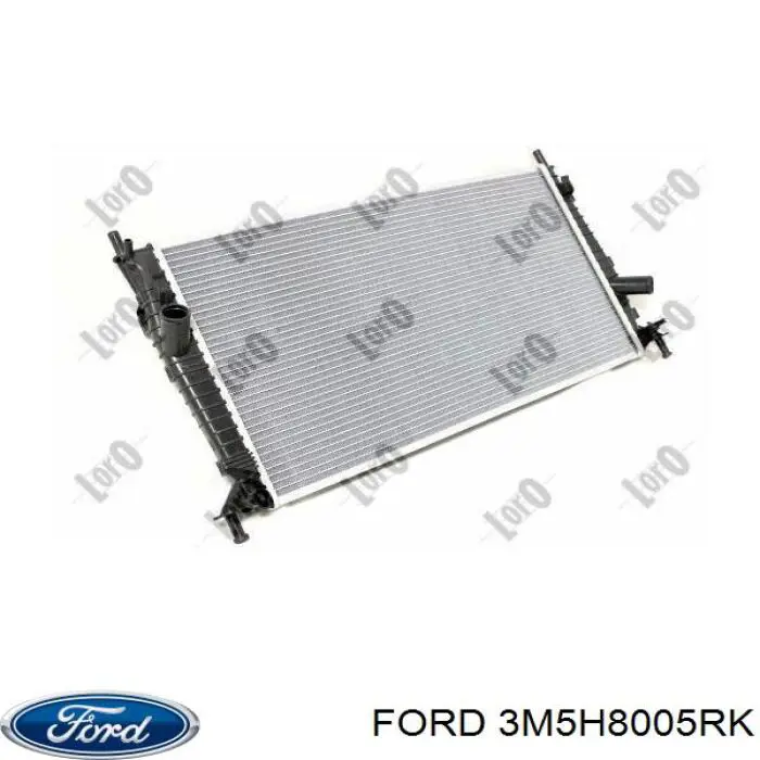 Радіатор 3M5H8005RK Ford