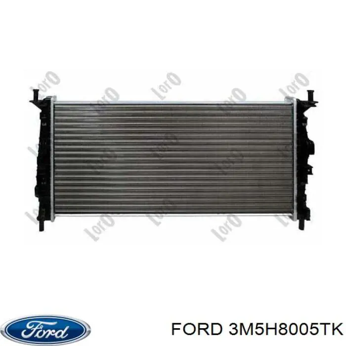 Купити 3M5H8005TK Ford Радіатор двигуна