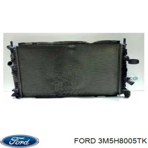 Радіатор 3M5H8005TK Ford