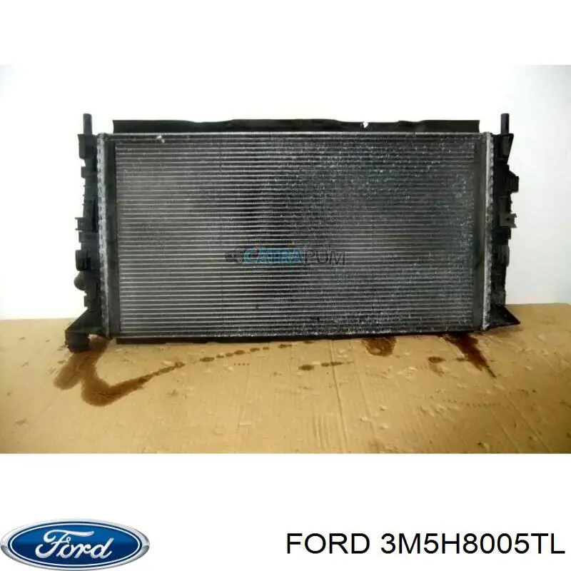 3M5H8005TL Ford радіатор охолодження двигуна