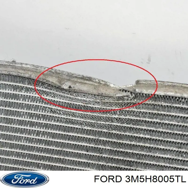 Радіатор 3M5H8005TL Ford