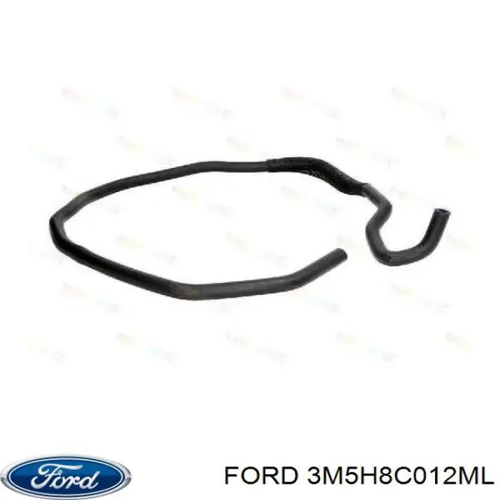 Шланг розширювального бачка, нижній Ford 3M5H8C012ML ціна, від 11.25 USD