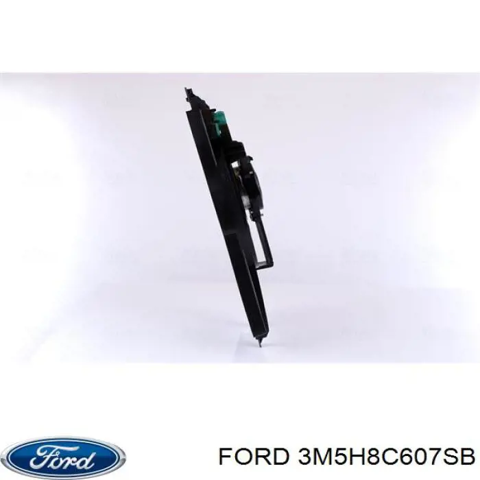 Дифузор радіатора охолодження, в зборі з двигуном і крильчаткою Ford 3M5H8C607SB ціна, від 3040 UAH