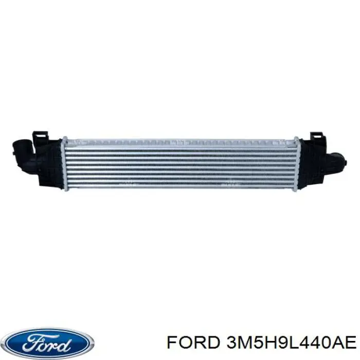 Купити 3M5H9L440AE Ford Радіатор интеркуллера