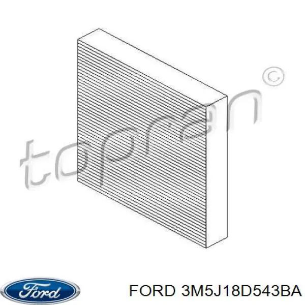 3M5J18D543BA Ford Внутрішньосалонний фільтр