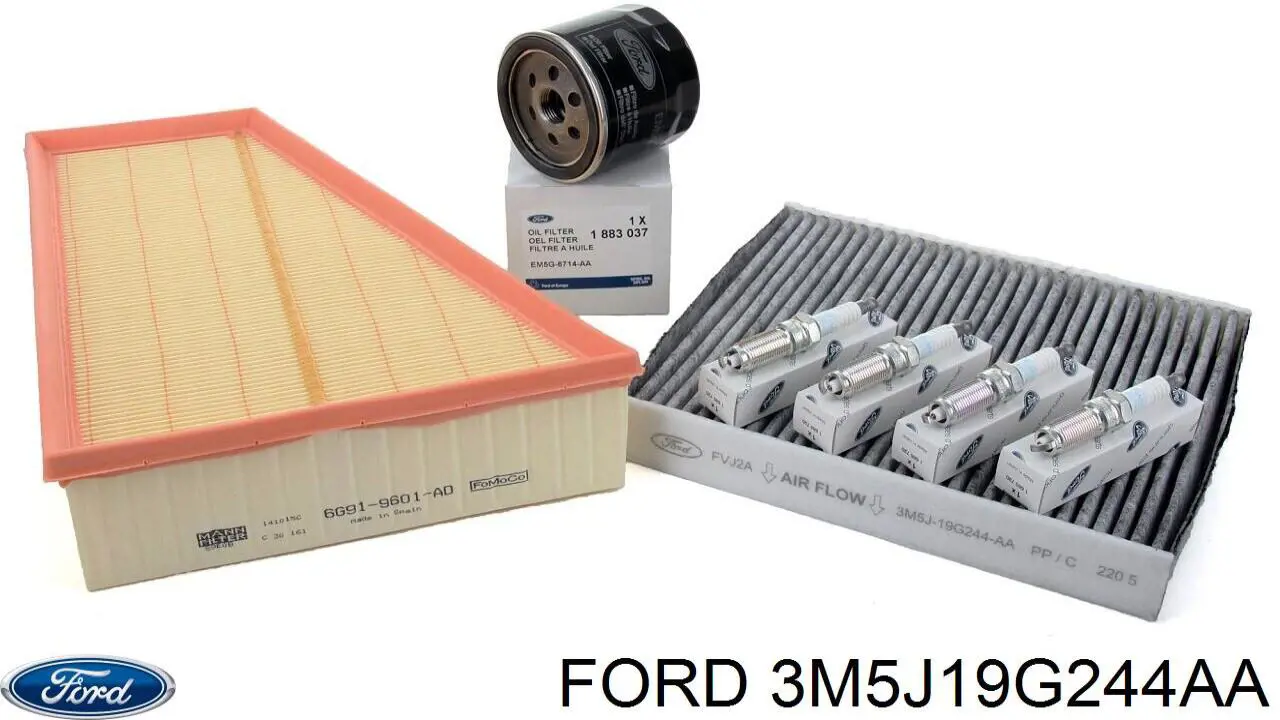 3M5J19G244AA Ford Внутрішньосалонний фільтр
