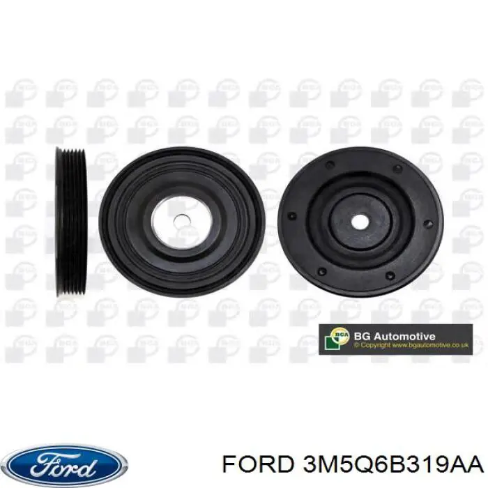Демпферний шків колінвала Ford 3M5Q6B319AA