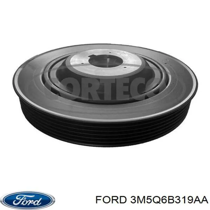 Купити 3M5Q6B319AA Ford Шків колінчастого вала