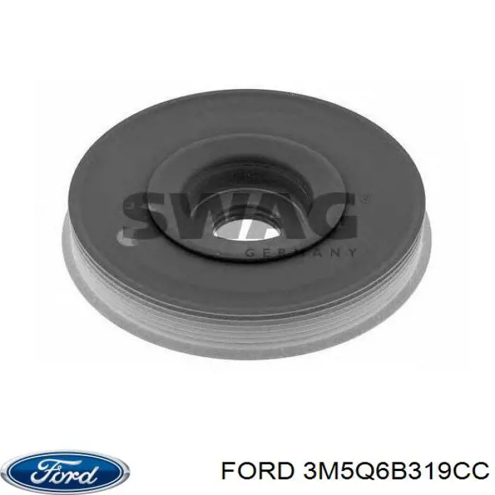 Купити 3M5Q6B319CC Ford Шків колінчастого вала