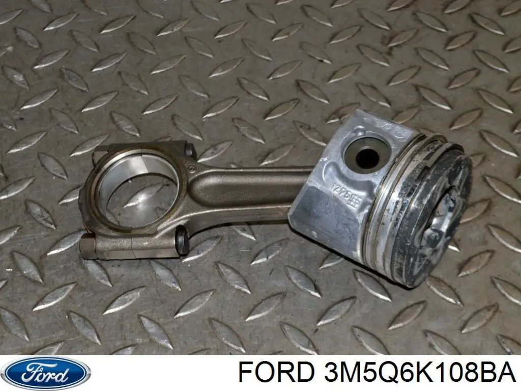 Поршень в комплекті на 1 циліндр, STD 0403700 Mahle Original