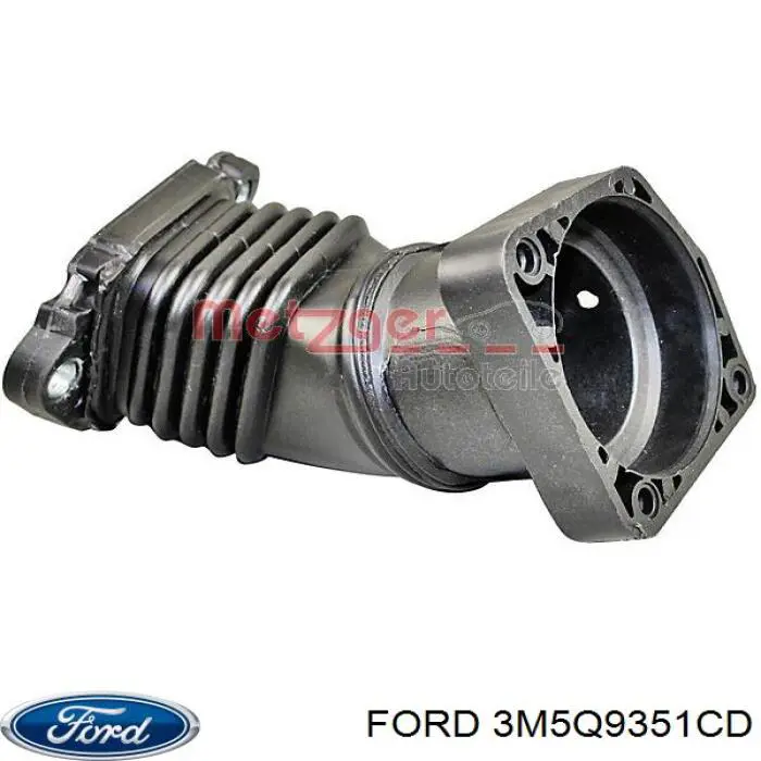 Патрубок повітряний, дросельної заслінки Ford 3M5Q9351CD ціна, від 15.96 USD