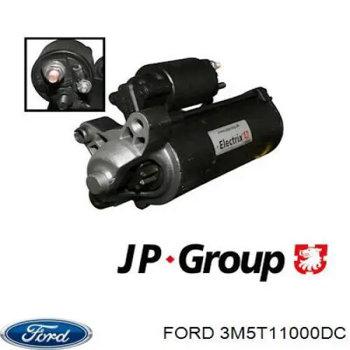 Стартер 3M5T11000DC Ford