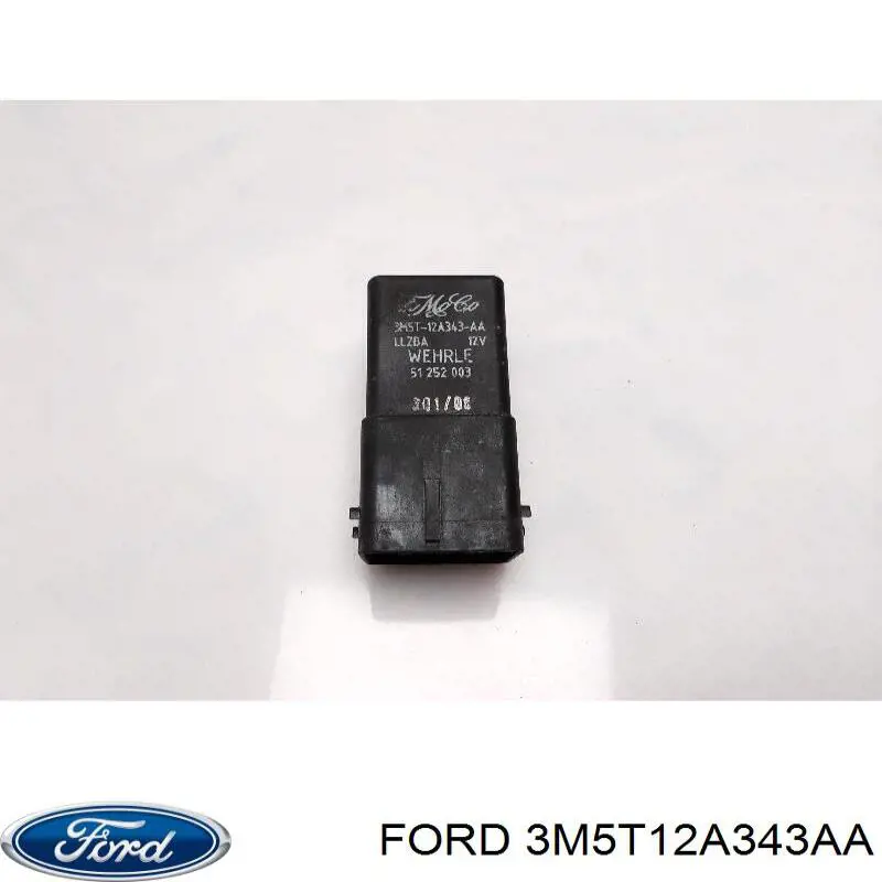 Реле свічок накалу 3M5T12A343AA Ford