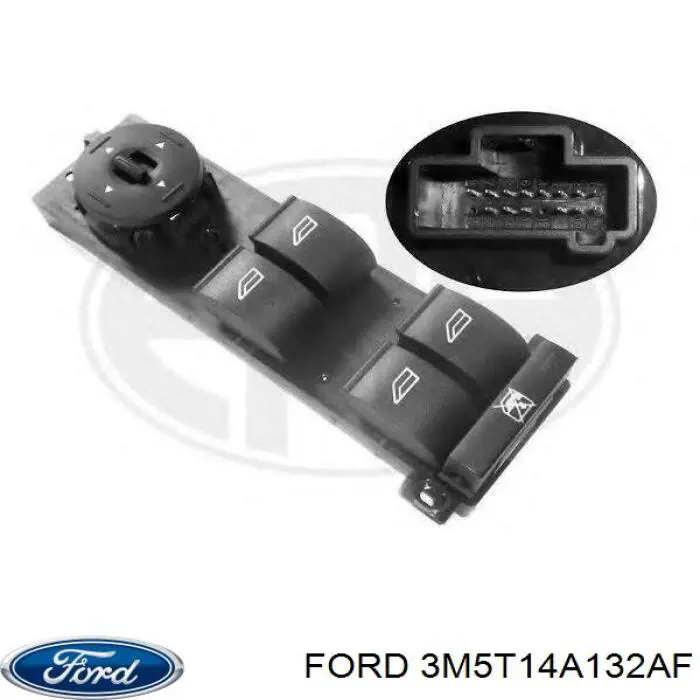 1223147 Ford Кнопки переднього лівого склопід'ємника