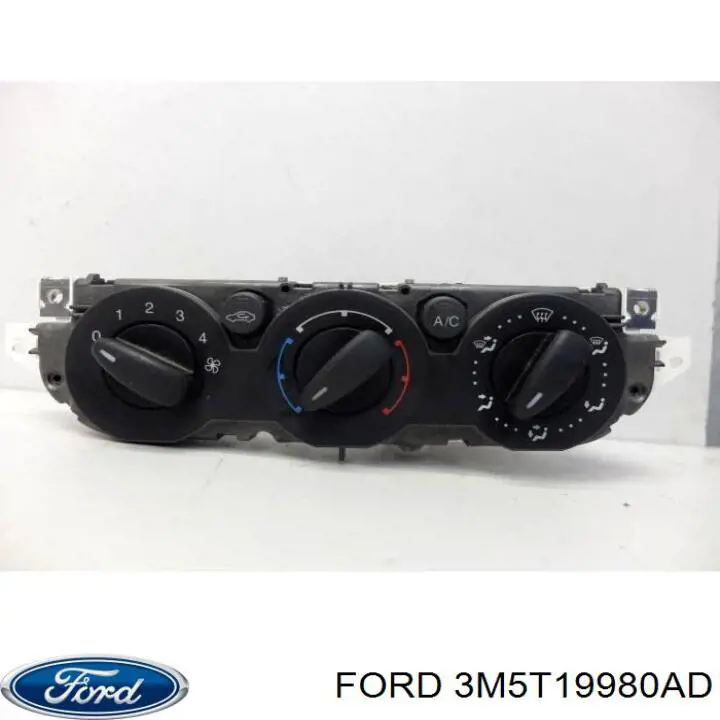 Купити 3M5T19980AD Ford Блок управління пічкою