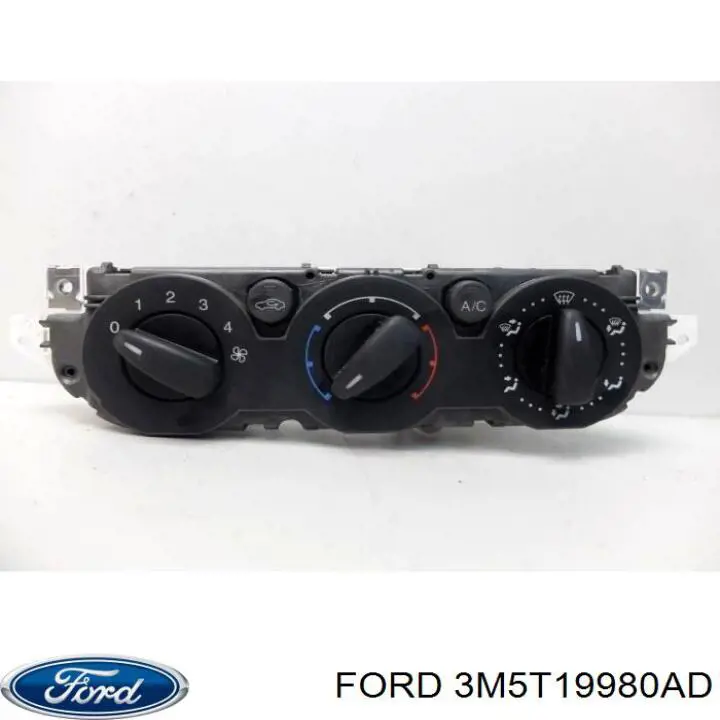 Реостат/перемикач-регулятор режиму обігрівача салону Ford Focus 2 (DA) (Форд Фокус)