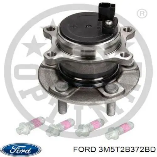 Купити 3M5T2B372BD Ford Датчик АБС (ABS) задній