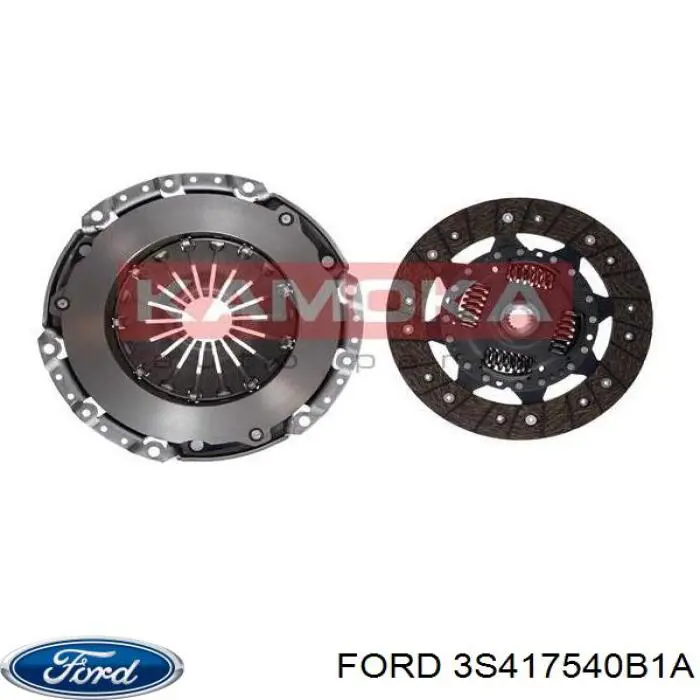 Комплект зчеплення (3 частини) 3S417540B1A Ford