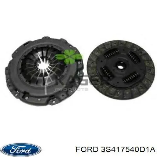 Комплект зчеплення (3 частини) 3S417540D1A Ford