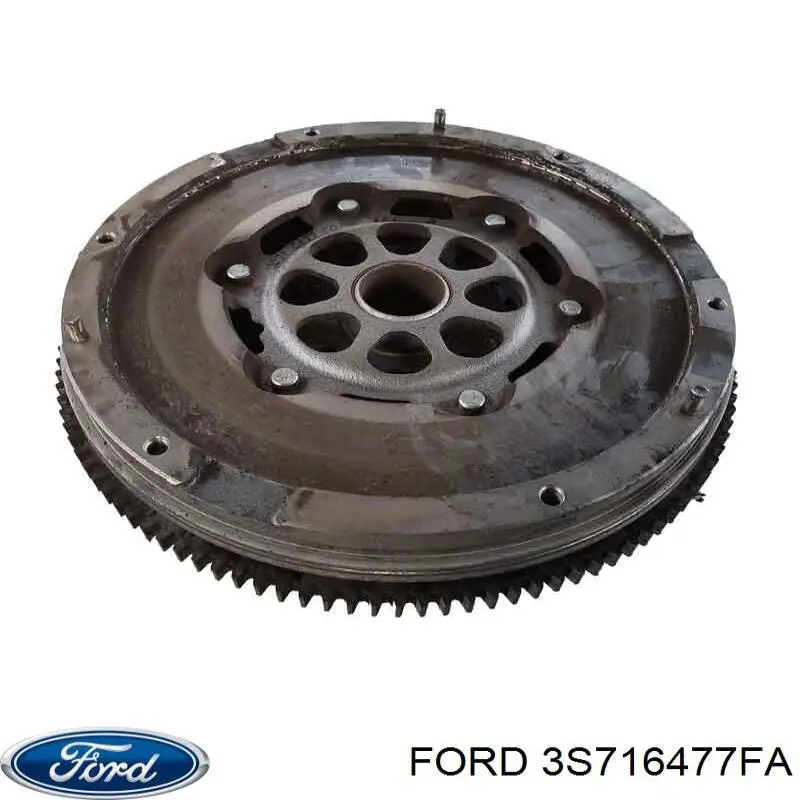 Купити 3S716477FA Ford Маховик із зубчастим ободом в зборі