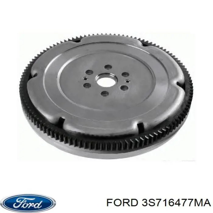 Купити 3S716477MA Ford Маховик із зубчастим ободом в зборі