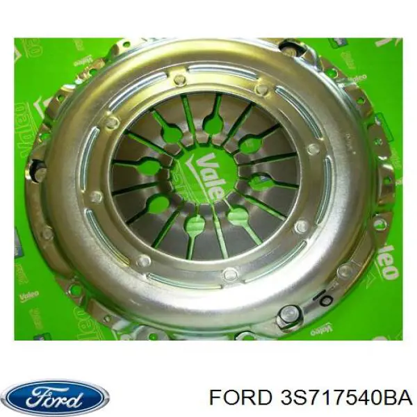 Комплект зчеплення (3 частини) Ford 3S717540BA ціна, від 156.19 USD