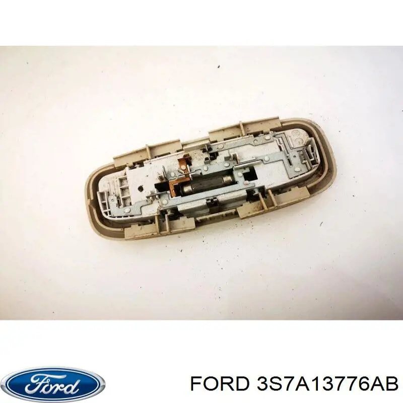 Плафон освітлення салона/кабіни, задній 3S7A13776AB Ford