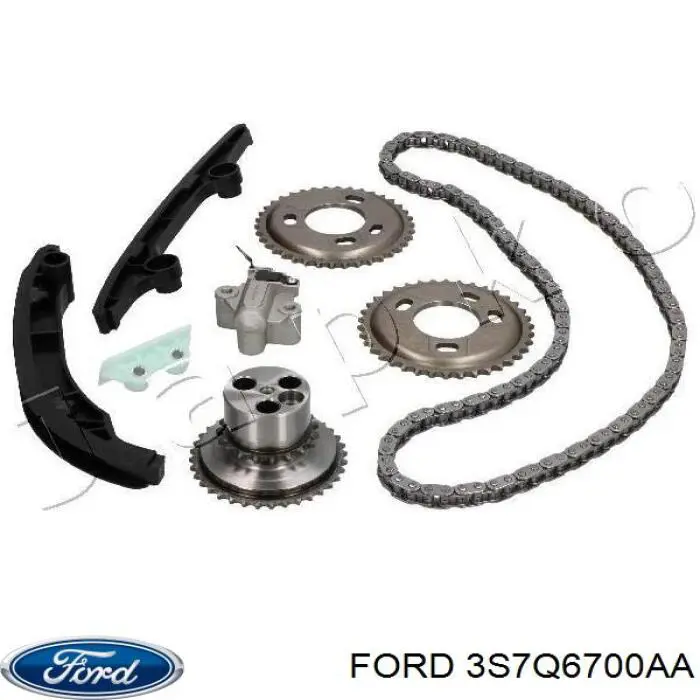 Купити 3S7Q6700AA Ford Сальник коленвала передній