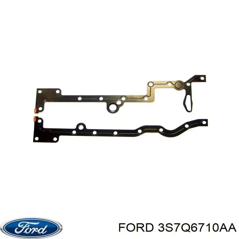 Купити 3S7Q6710AA Ford Прокладка піддону картера двигуна, верхня