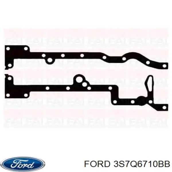 Прокладка піддону картера двигуна, верхня Ford 3S7Q6710BB ціна, від 21.22 USD