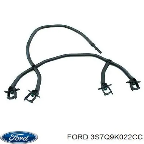 Купити 3S7Q9K022CC Ford Трубка паливна, зворотня від форсунок