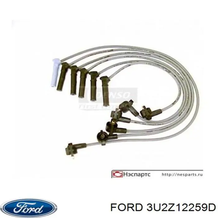 Дроти запалювання Ford 3U2Z12259D ціна, від 106.42 USD