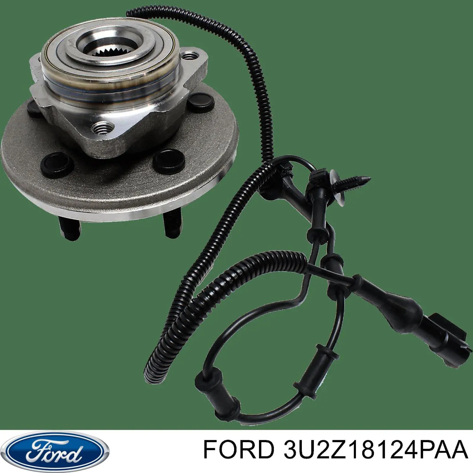 3U2Z18124PAA Ford Стійка передня